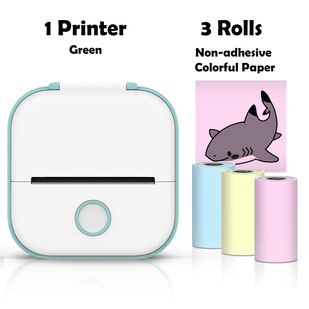 Mini Inkless Label Printer