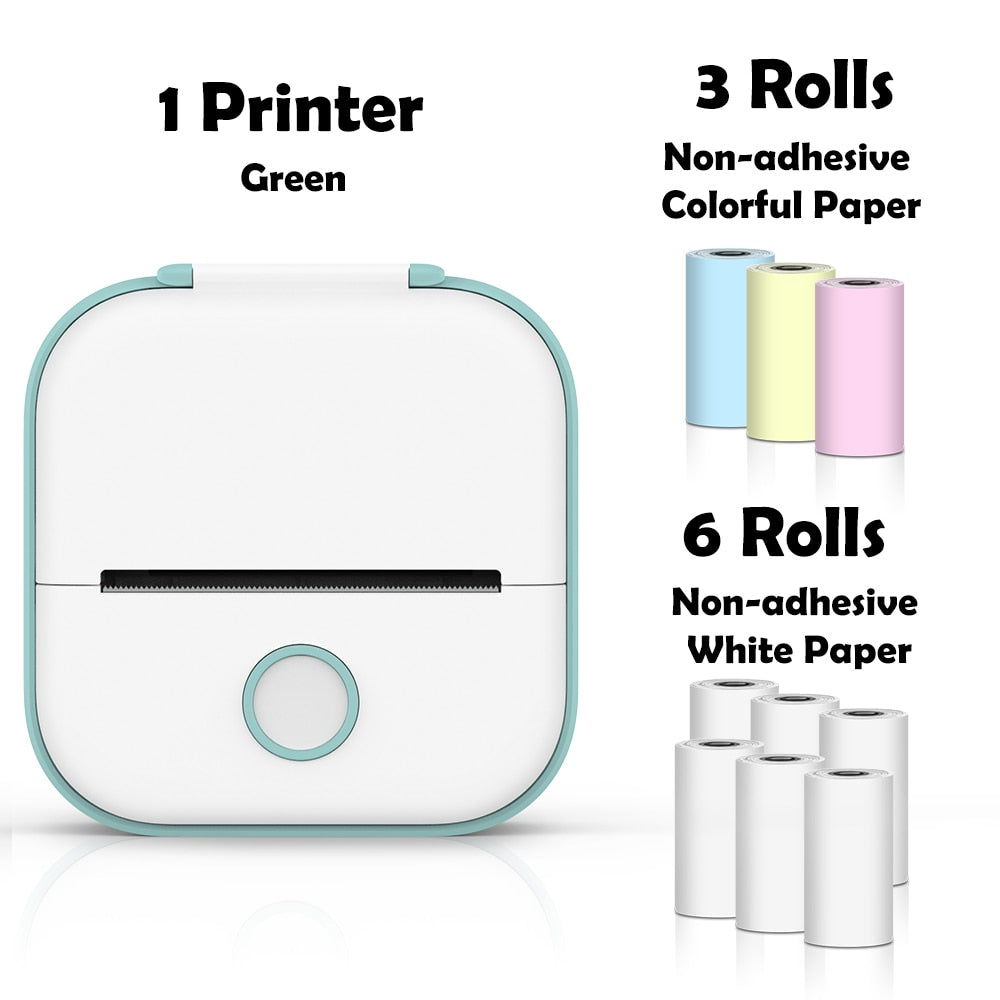 Mini Inkless Label Printer