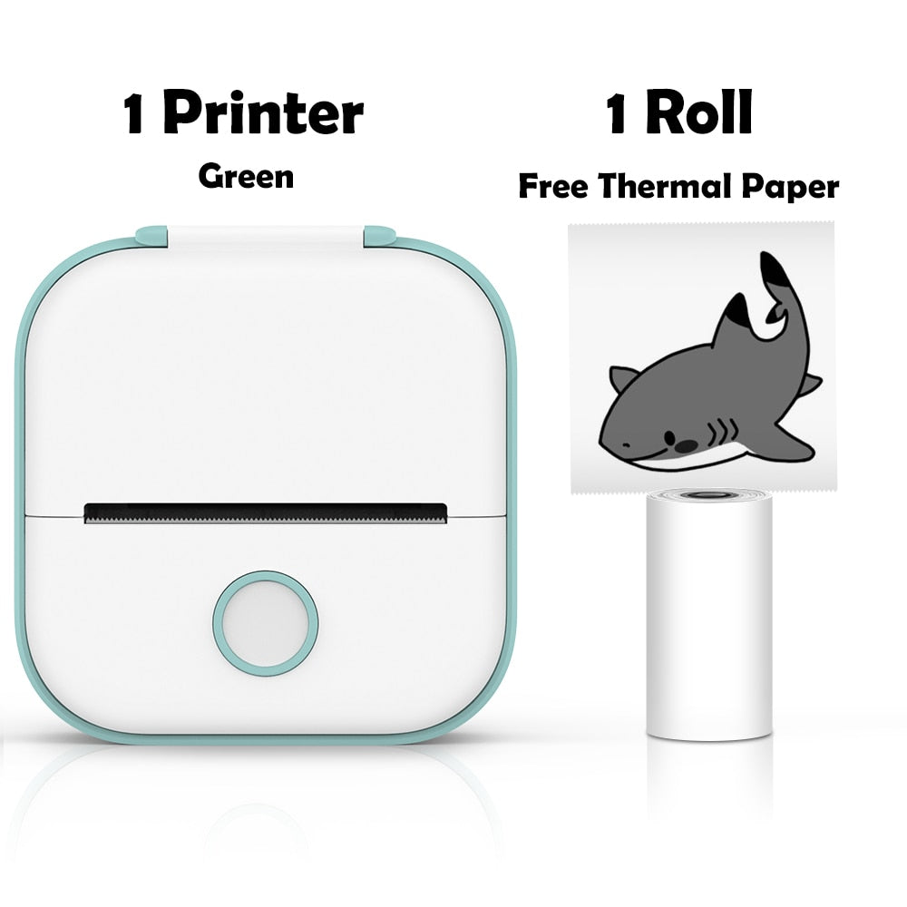 Mini Inkless Label Printer