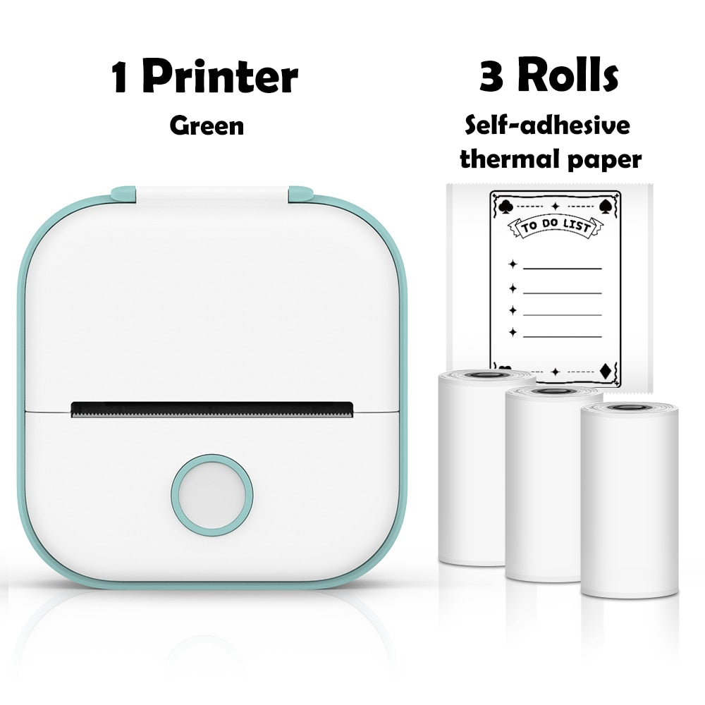 Mini Inkless Label Printer