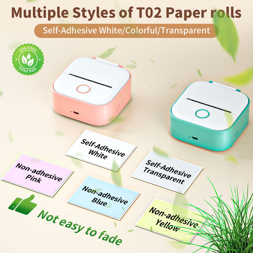 Mini Inkless Label Printer