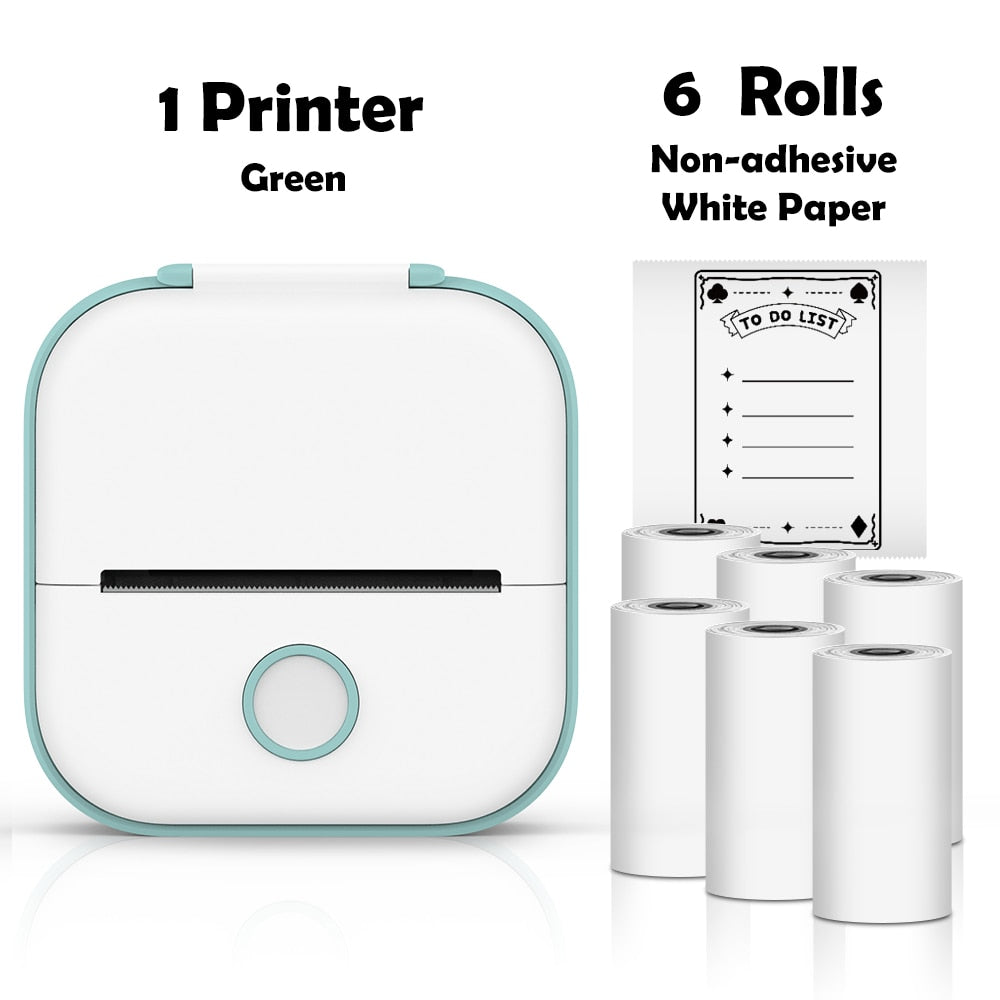 Mini Inkless Label Printer