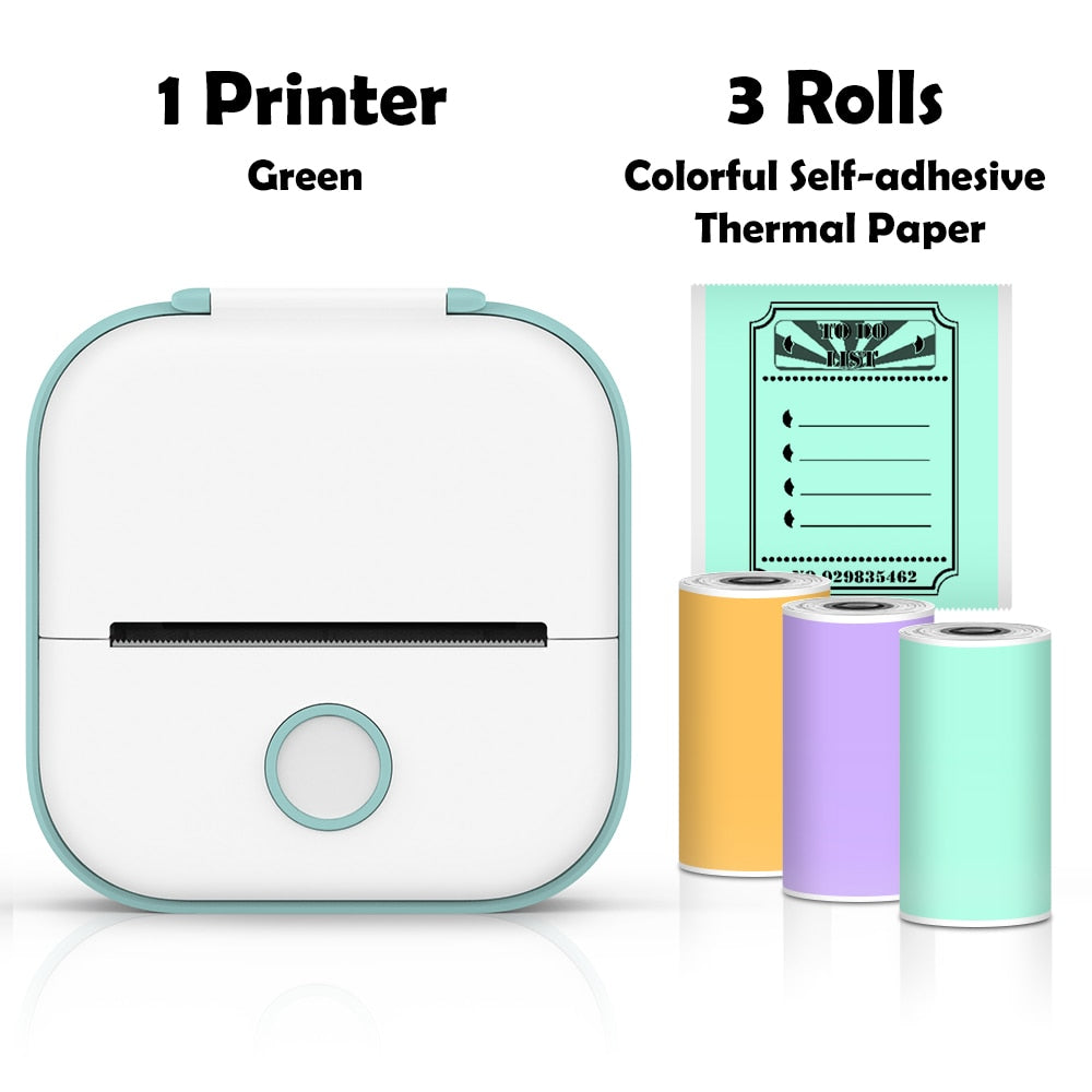 Mini Inkless Label Printer