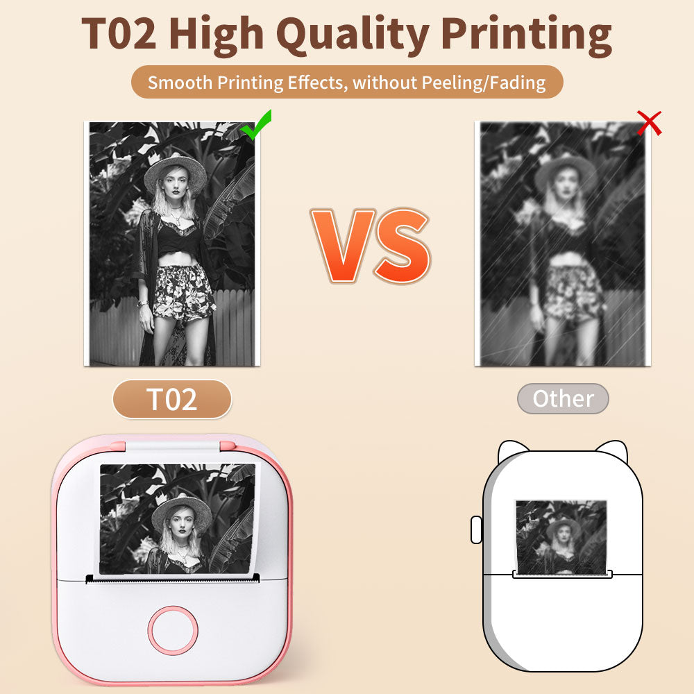 Mini Inkless Label Printer