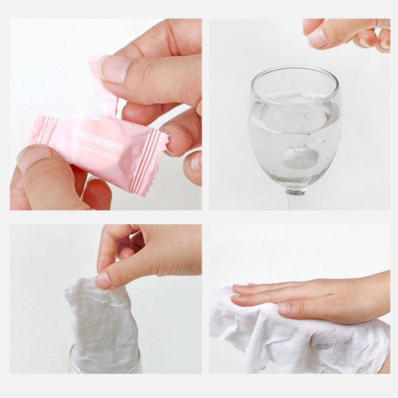 Compressed Face Towel