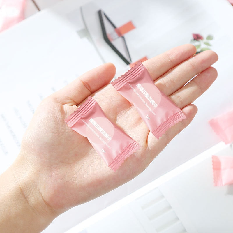 Compressed Face Towel