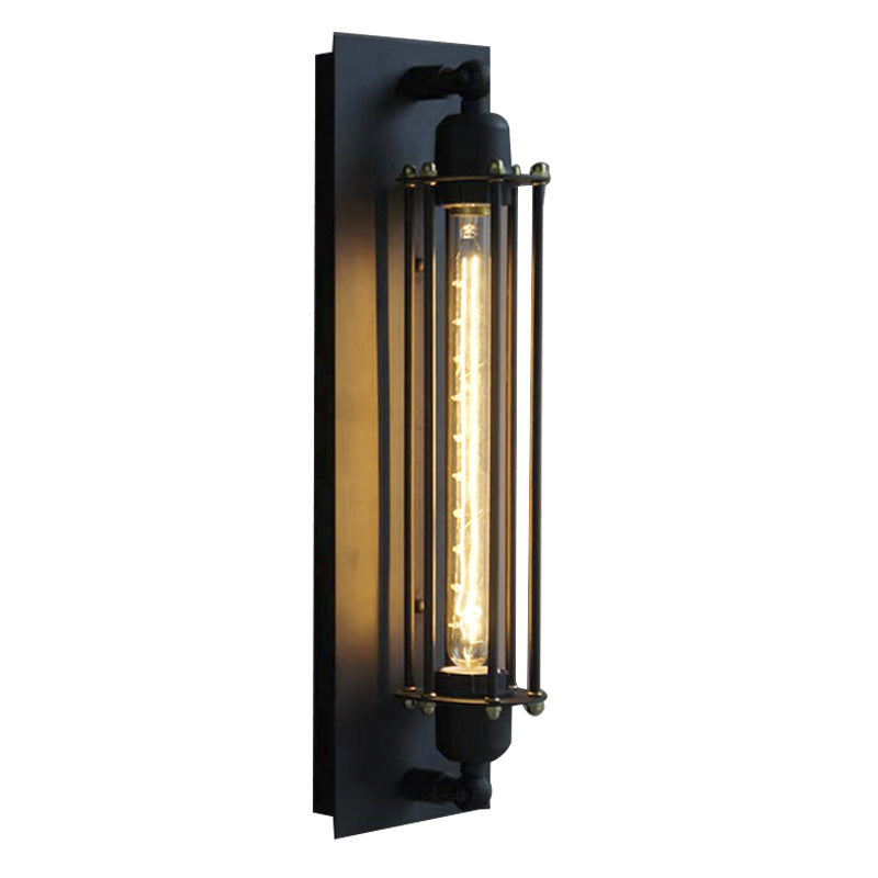 Retro wrought iron flute wall lamp (Industrial style)