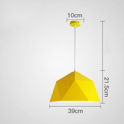 Colorful Hanging Lamps