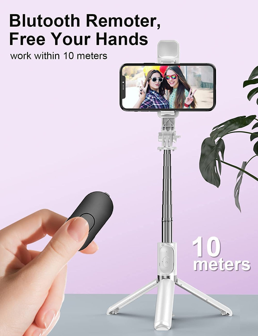 Mini Tripod 3 in 1 Selfie stick with Remote