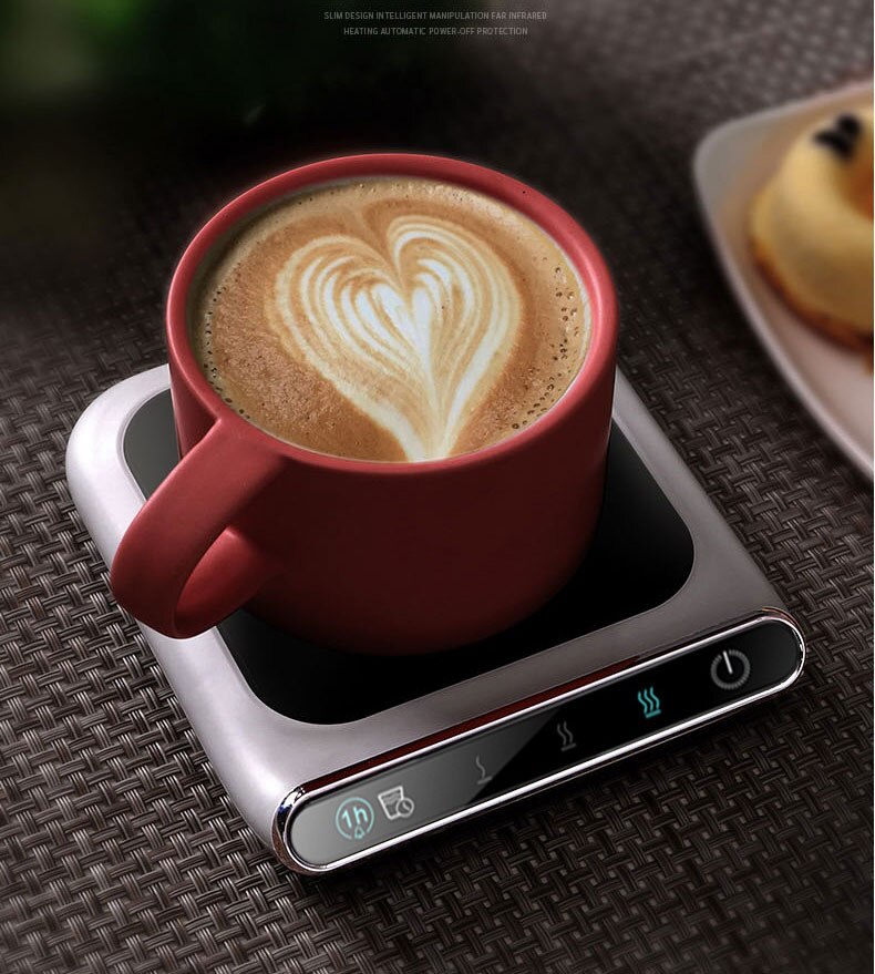 dx usb rechargeable heated warmer coffee mug cup with from